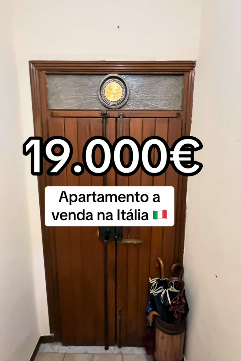 Apartamento 19 Mil Euros na Itália